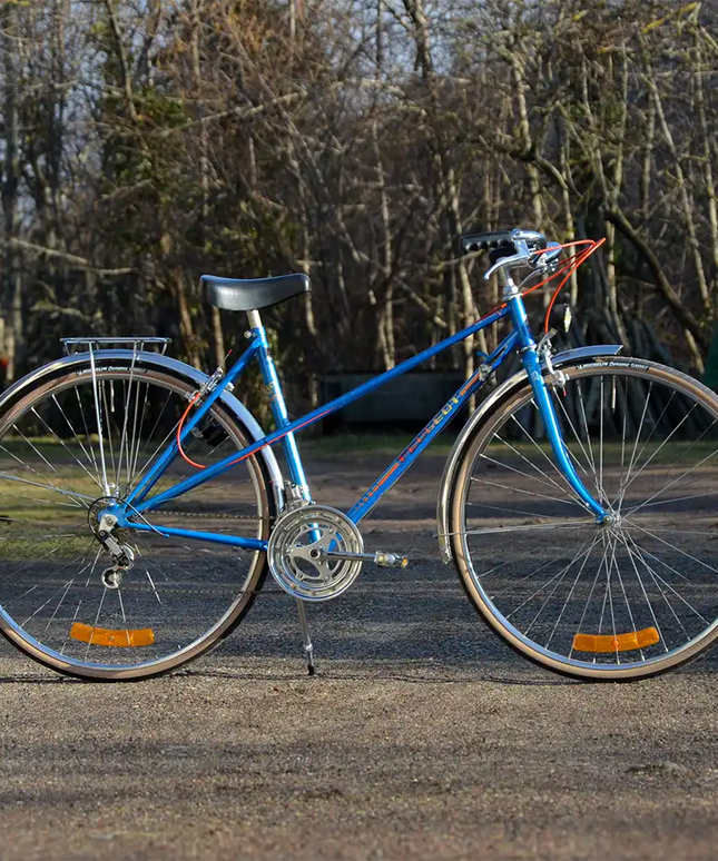 Vélo Vintage Peugeot mixte Bleu - Taille S/M
