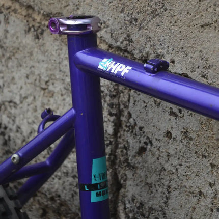 VTT vintage MBK violet - Taille L/XL