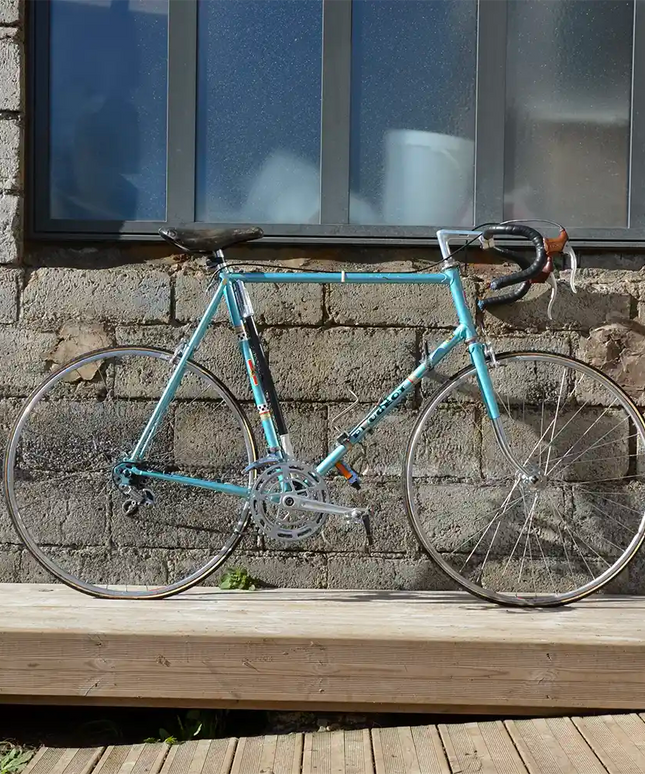 Vélo de course Vintage Peugeot bleu - Taille XL
