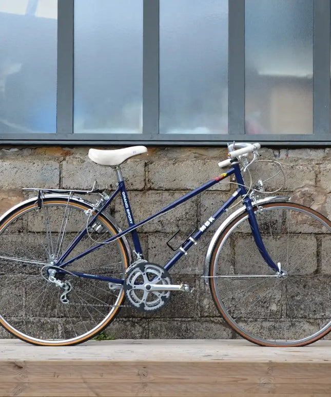 Vélo vintage MBK mixte bleu - Taille S/M