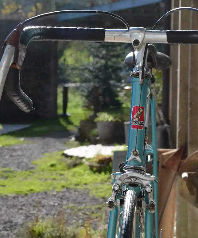 Vélo de course Vintage Peugeot bleu - Taille XL