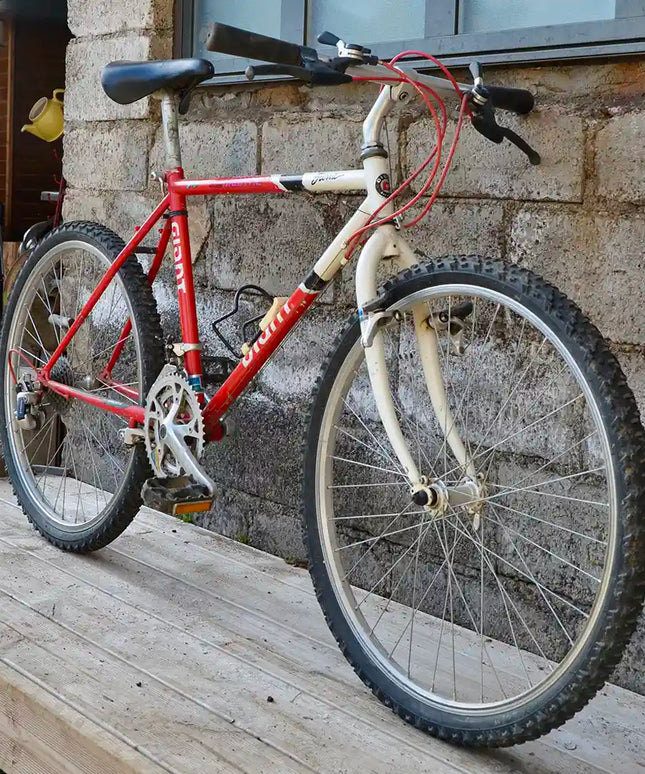 VTT vintage GIANT rouge - Taille S/M