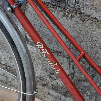 Vélo vintage Femme/Mixte rouge - Taille S/M