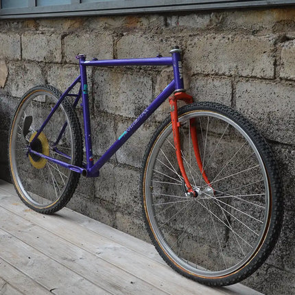 VTT vintage MBK violet - Taille L/XL