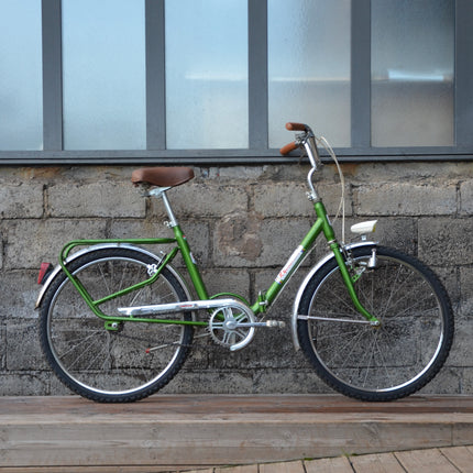 Velo pliant vintage Geminiani vert