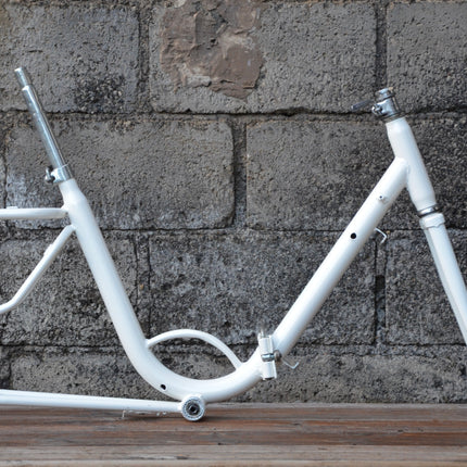 Velo pliant vintage blanc