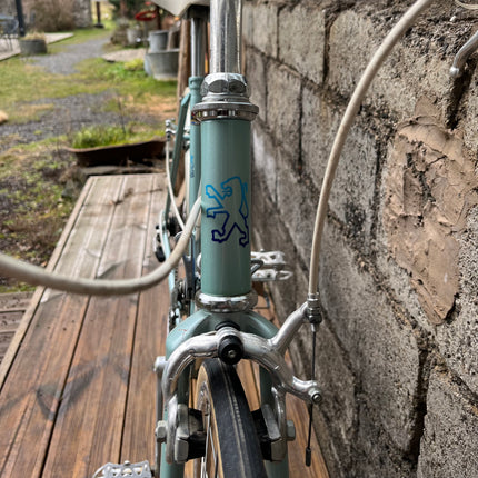 Vélo vintage Peugeot bleu ciel - Taille XS/S