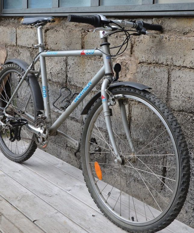 VTT vintage Decathlon 500 Gris - Taille M
