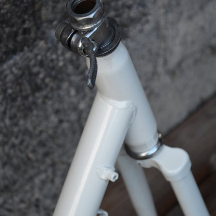 Velo pliant vintage blanc