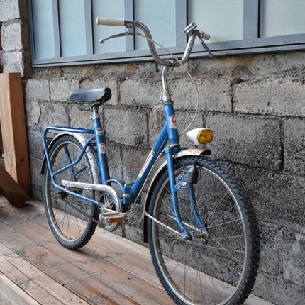 Velo pliant vintage Geminiani bleu