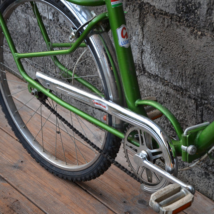 Velo pliant vintage Geminiani vert