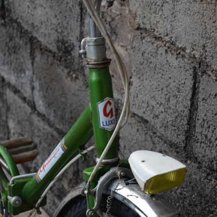 Velo pliant vintage Geminiani vert