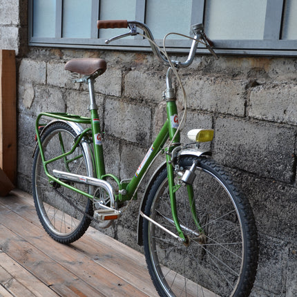 Velo pliant vintage Geminiani vert