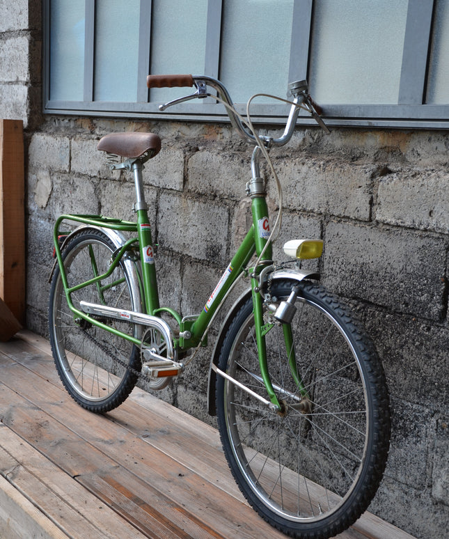 Velo pliant vintage Geminiani vert