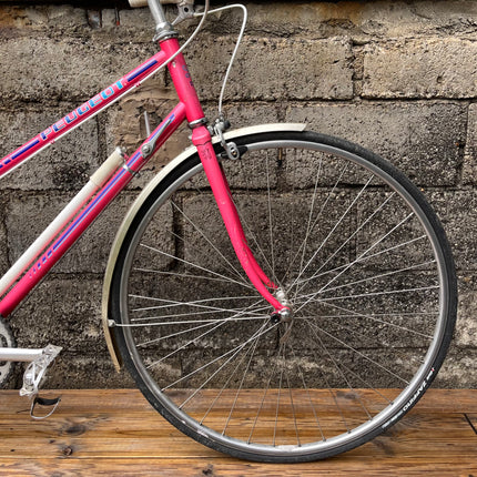 Vélo vintage Peugeot rose - Taille XS/S