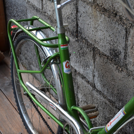 Velo pliant vintage Geminiani vert