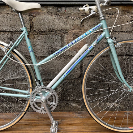 Vélo vintage Peugeot bleu ciel - Taille XS/S