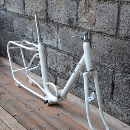 Velo pliant vintage blanc