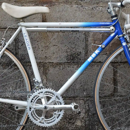 Vélo de course vintage MBK Blanc bleu - Taille S