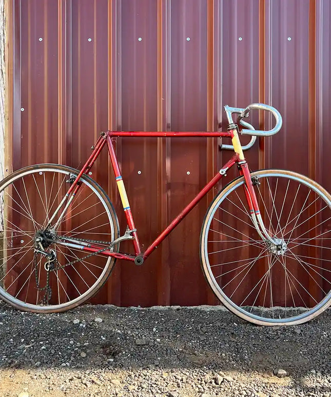 Vélo randonneuse vintage Rouge - Taille L/XL