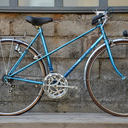 Vélo vintage Mixte Motobecane bleu - Taille S/M
