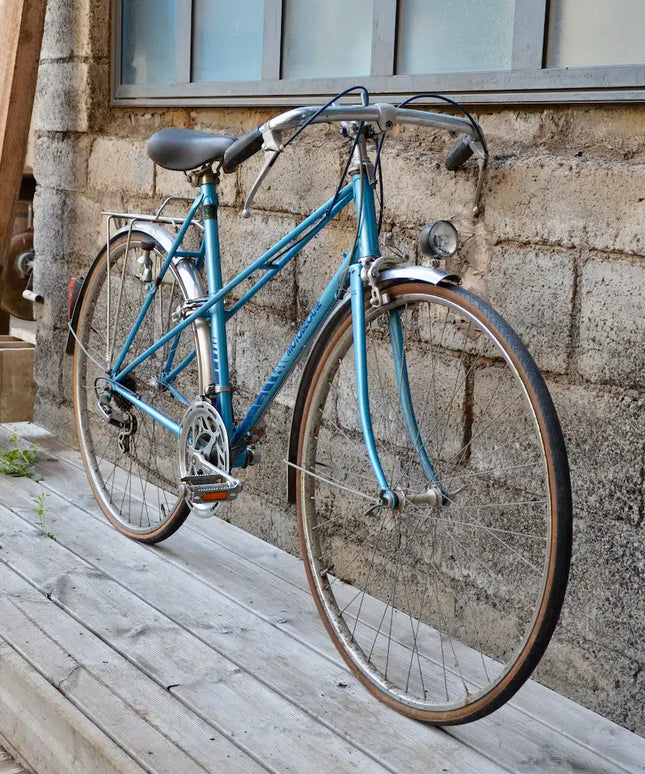 Vélo vintage Mixte Motobecane bleu - Taille S/M