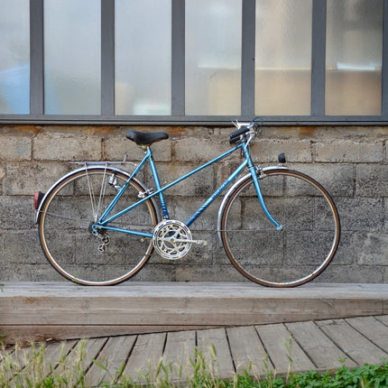 Vélo vintage Mixte Motobecane bleu - Taille S/M