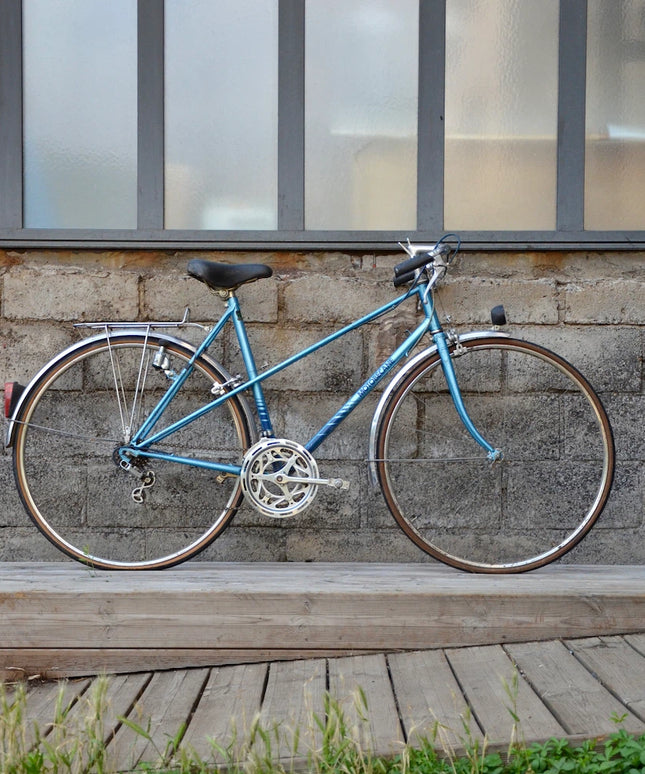 Vélo vintage Mixte Motobecane bleu - Taille S/M