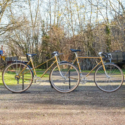 Vélo de course Vintage Peugeot doré - Taille M