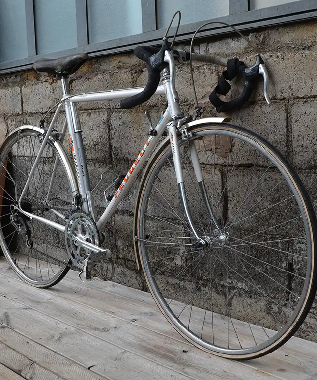 Vélo demi course vintage Peugeot Blanc - Taille M