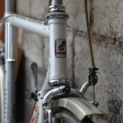 Vélo demi course vintage Peugeot Blanc - Taille M