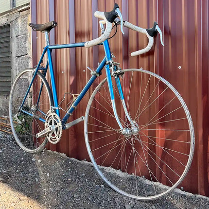 Vélo de course vintage Mongi Bleu/Chrome - Taille L/XL