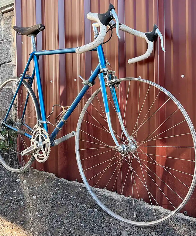 Vélo de course vintage Mongi Bleu/Chrome - Taille L/XL