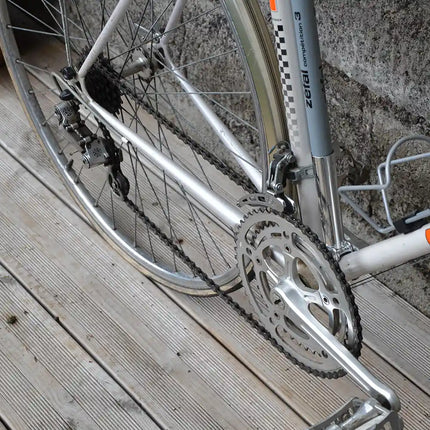 Vélo demi course vintage Peugeot Blanc - Taille M