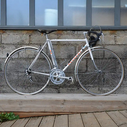 Vélo demi course vintage Peugeot Blanc - Taille M