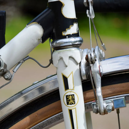 Velo Vintage Demi-course Peugeot blanc - Taille L
