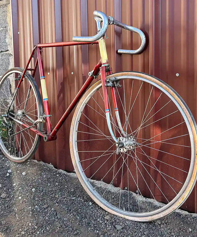 Vélo randonneuse vintage Rouge - Taille L/XL