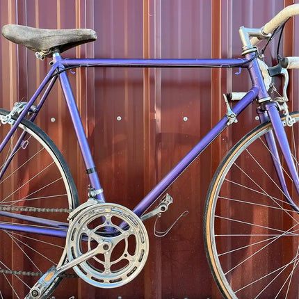 Vélo de course vintage violet - Taille M/L