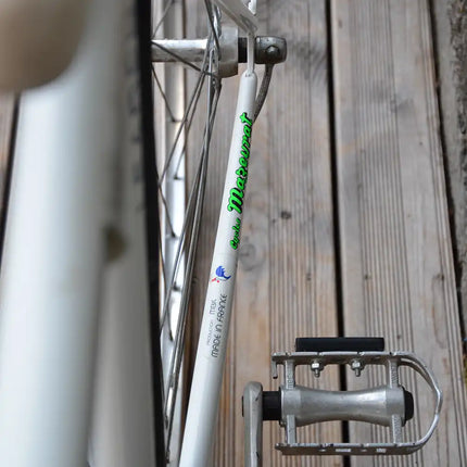 Vélo de course vintage MBK Blanc bleu - Taille S
