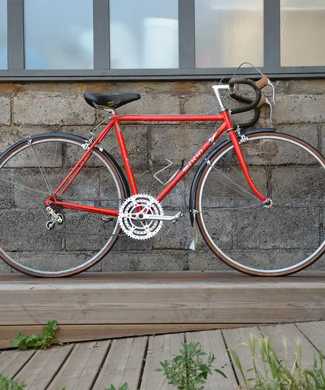 Vélo de course Vintage Mercier rouge - Taille S/M