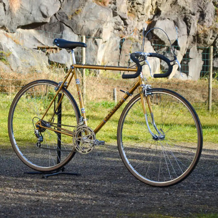 Vélo de course Vintage Peugeot doré - Taille M