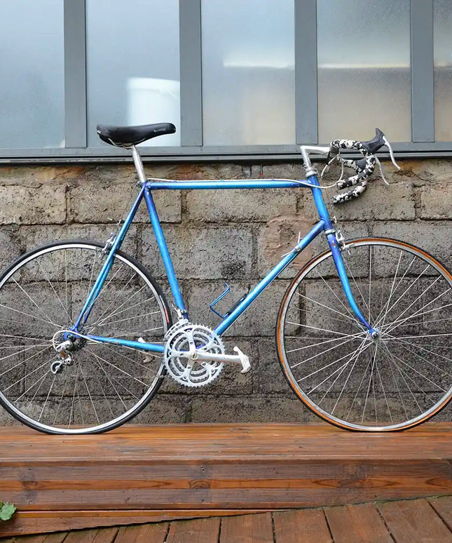 Vélo de course vintage Bleu bi-ton - Taille XL