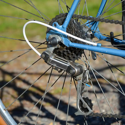 Vélo de course vintage Peugeot bleu - Taille M