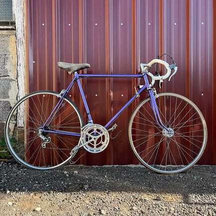 Vélo de course vintage violet - Taille M/L