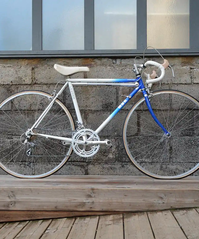Vélo de course vintage MBK Blanc bleu - Taille S