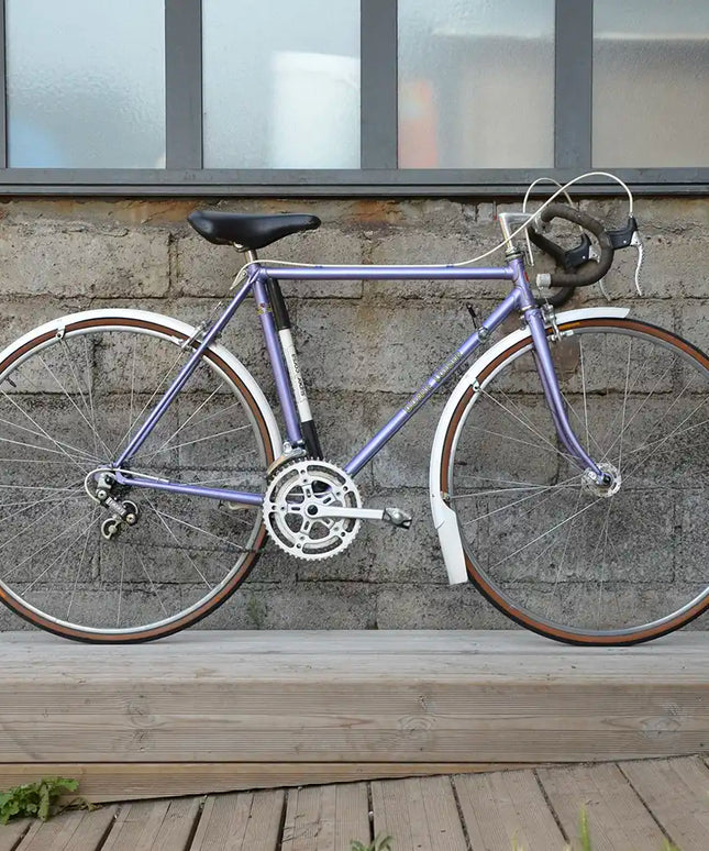 Vélo de course vintage Dome loisir violet - Taille XS/S