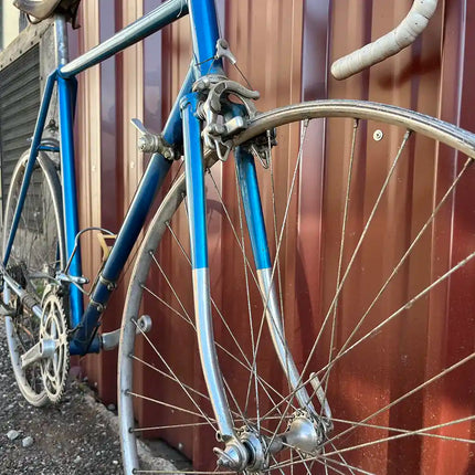 Vélo de course vintage Mongi Bleu/Chrome - Taille L/XL