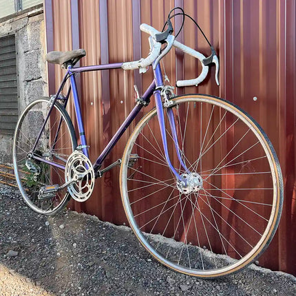 Vélo de course vintage violet - Taille M/L