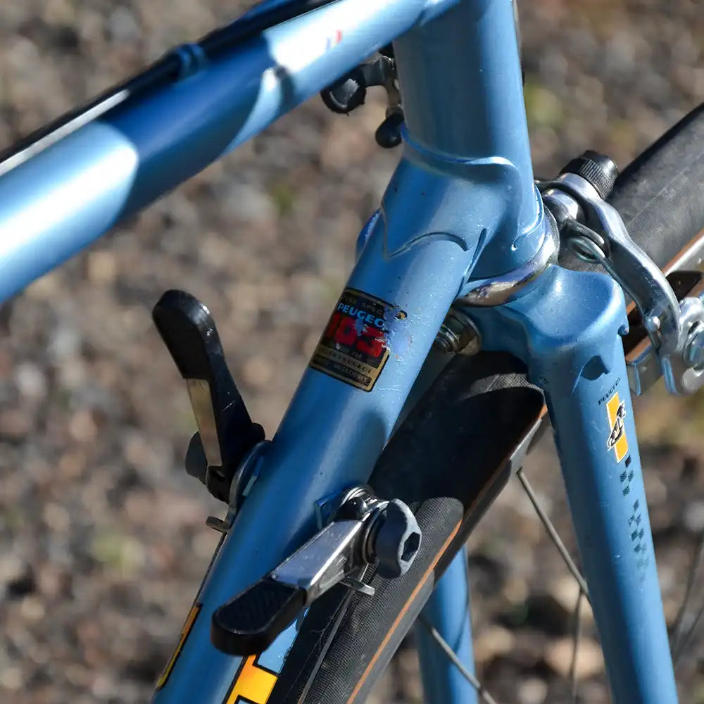 Cadre vélo de course classique 753 Peugeot rétro vintage 1988 Cadre vélo de course classique 753 Peugeot rétro vintage 1988