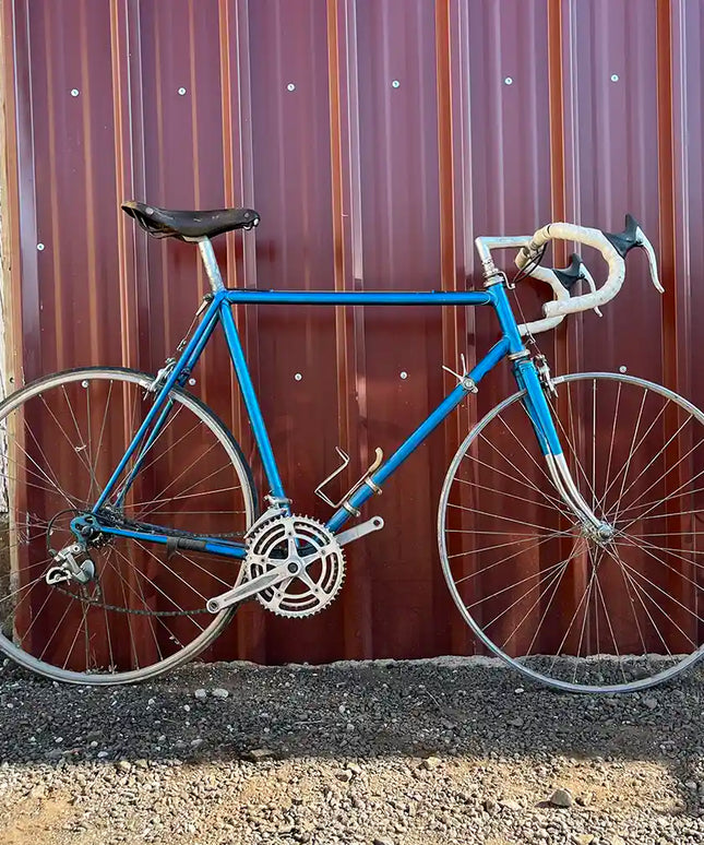 Vélo de course vintage Mongi Bleu/Chrome - Taille L/XL